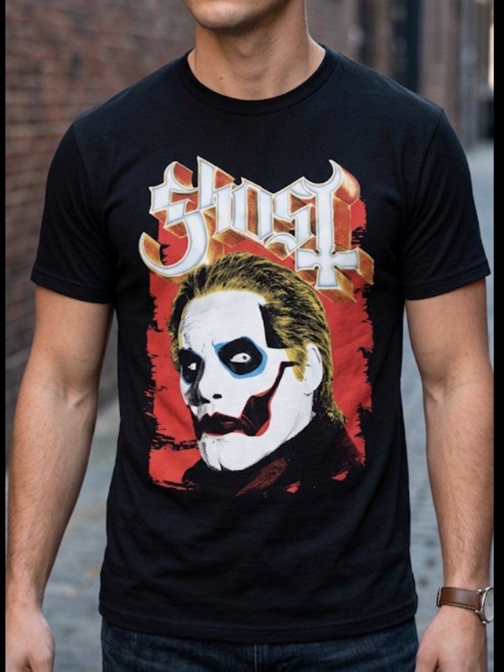 Ghost Tour Shirt Joker Men’s Size small